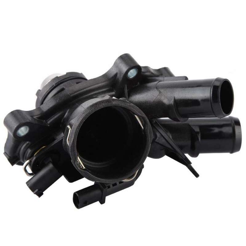 Engine Coolant Thermostat Housing &amp; Temp Sensor for Mercedes Benz C250 SLK250