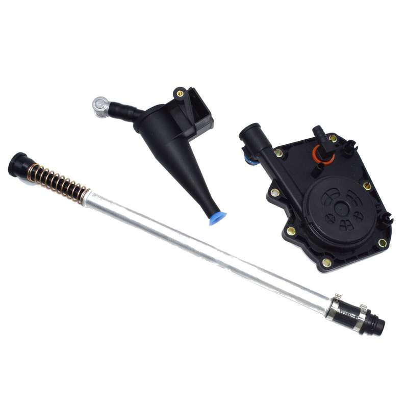 NEW Cover Oil Separator &amp; PVC Vent Hose Kit For BMW 540i 740i 740iL