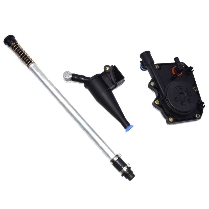 NEW Cover Oil Separator &amp; PVC Vent Hose Kit For BMW 540i 740i 740iL