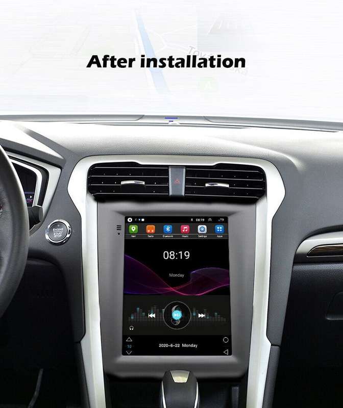 For Ford Mondeo 2013-2018 Bluetooth Car Radio Head Unit Android Navi GPS CarPlay