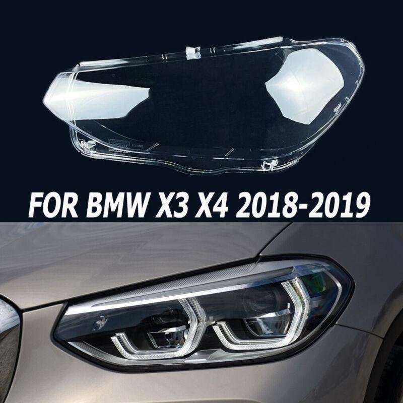 For BMW X3 X4 G01 G02 G08 2018-2019 Headlamp Headlight Cover Lens Left