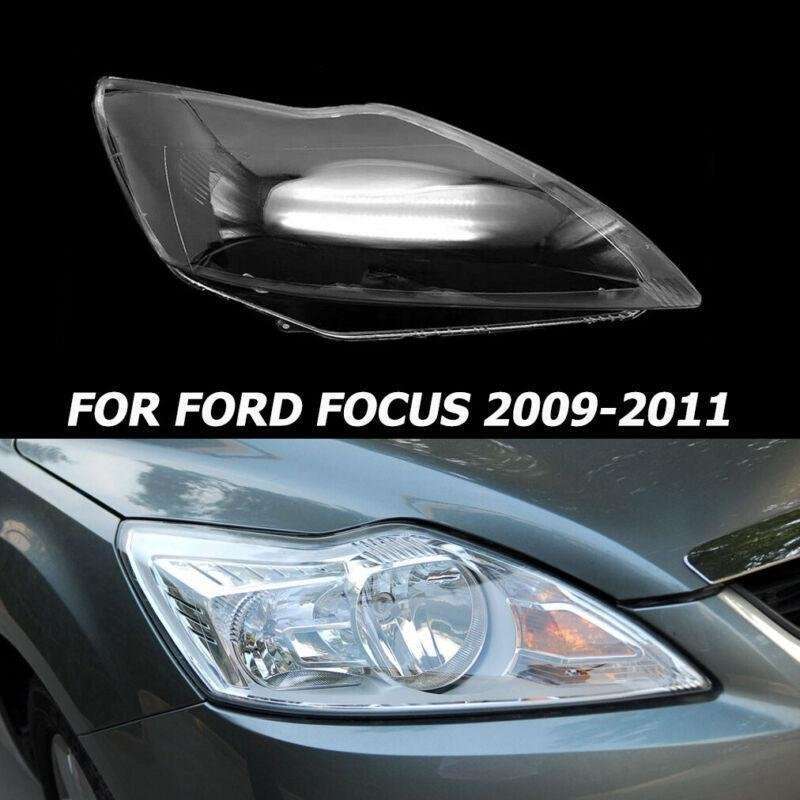 Car Replacement Parts For Ford Focus 2009-2011 Clear Headlight Cover Lens Right