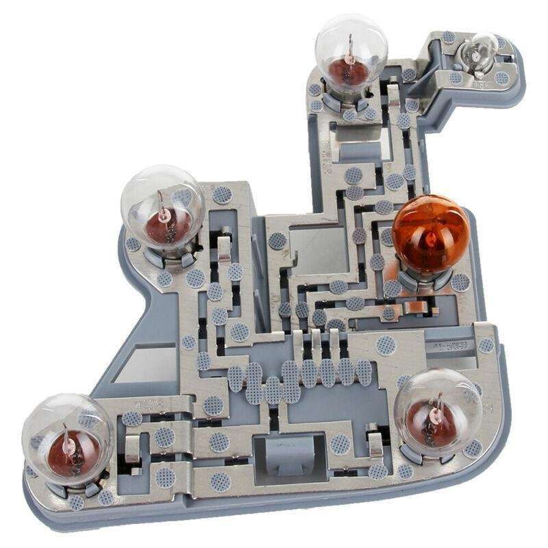 Right For Mercedes W204 C Class 2008-2015 Gray Tail Lamp Bulb Holder With Bulbs