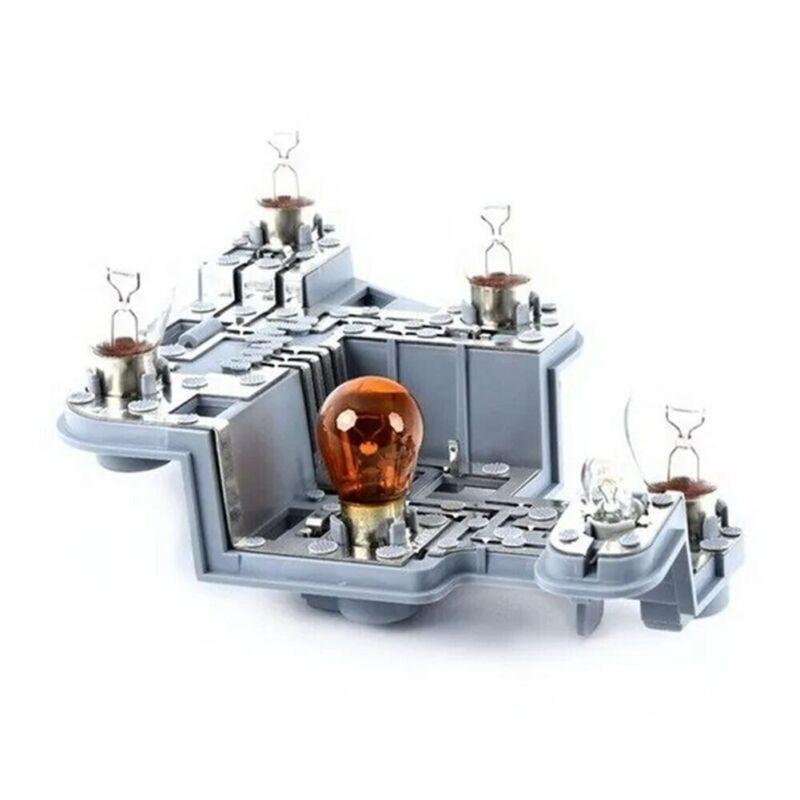 Right For Mercedes W204 C Class 2008-2015 Gray Tail Lamp Bulb Holder With Bulbs