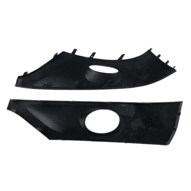 Front Bumper Fog Light Grille Cover Bezel For VW Touareg 2011-2014 Right&amp;Left