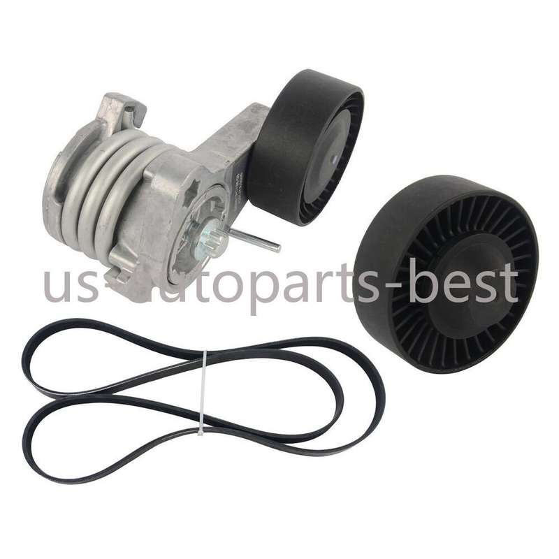 Drive Belt Pulley + Tensioner Kit for BMW E82 E90 E91 E60 2006-2013 11287535860