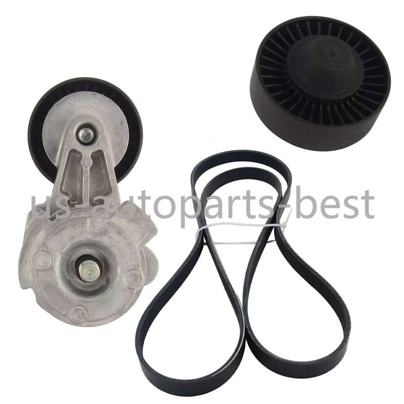 Drive Belt Pulley + Tensioner Kit for BMW E82 E90 E91 E60 2006-2013 11287535860