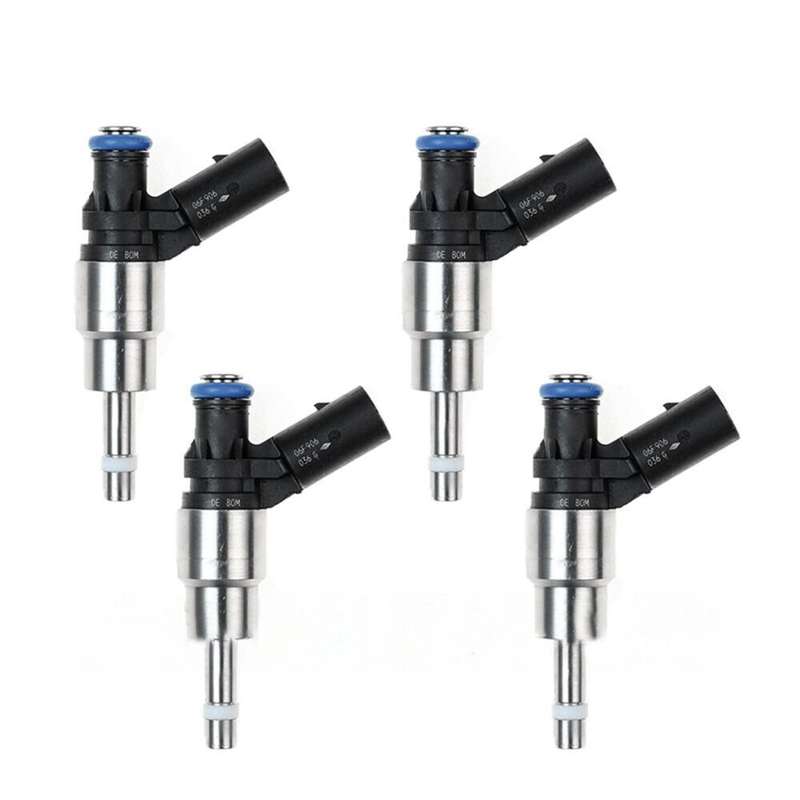 4 PCS New Fuel Injector For Audi S3 2.0L I4 Turbo VW 2008 0261500020 06F906036A