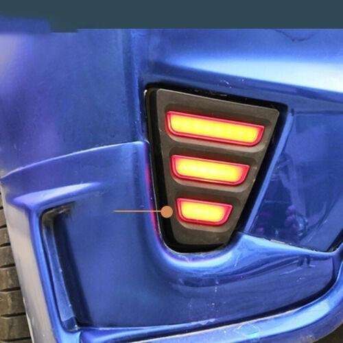 For Honda Fit Jazz GK5 2014-2017 Led Rear Bumper Fog Light Streamer Reversing