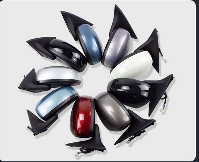 Side View Mirror Assy 3 Pins White Right For 12-18 Nissan Sentra Sylphy Bluebird