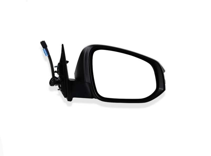 Side View Mirror Assembly 5 Pins White Right For 15-18 Toyota Highlander Kluger