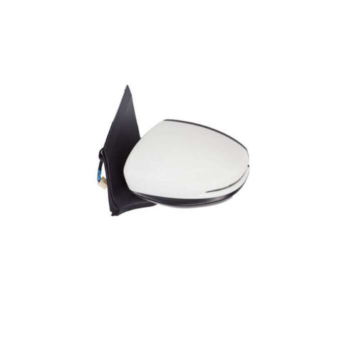 Side View Mirror Assembly 5 Pins White Left Side New For 2015-2020 Honda City