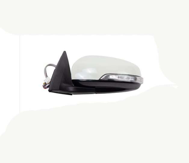 Side View Mirror Assy 9 Pins White Left Side For 2008-2012 Nissan Teana Altima