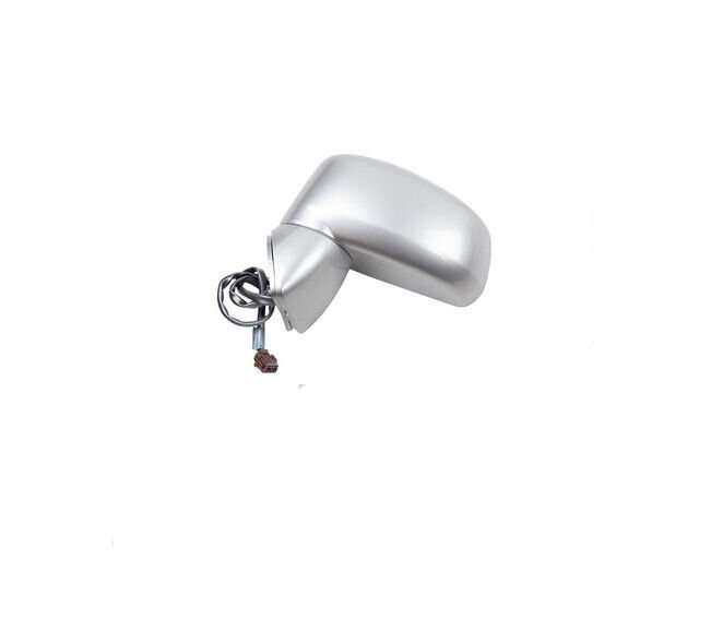 Side View Mirror Assembly 5 Pins Silver Left Side For 2005-2010 Nissan Tiida