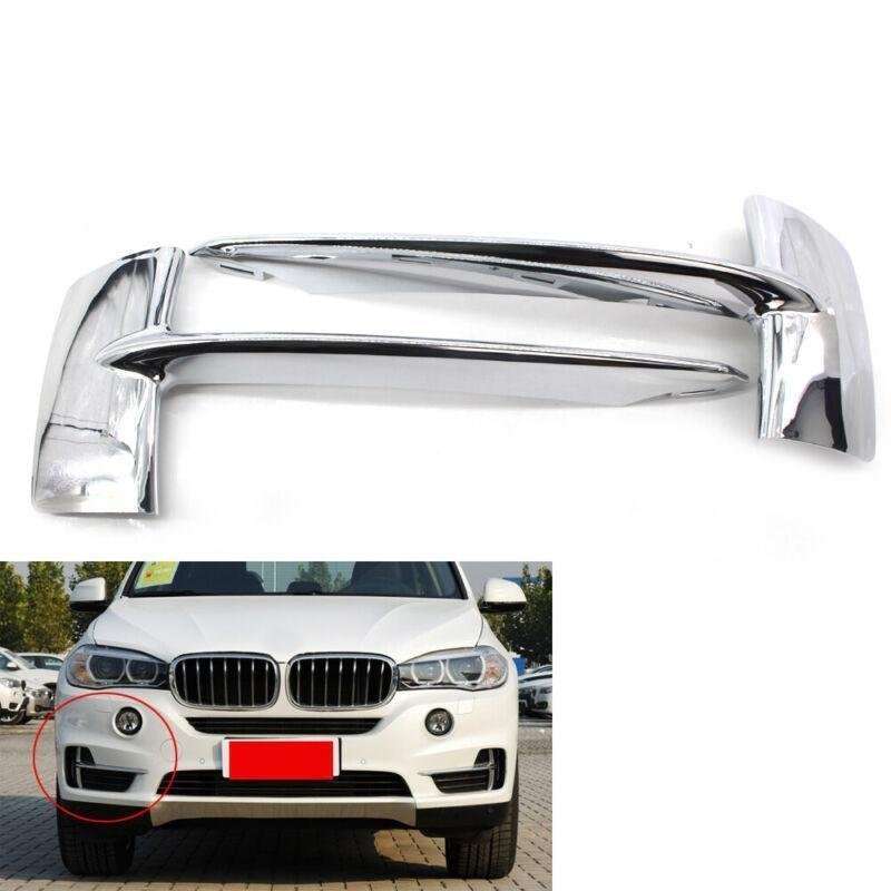 Pair New Bumper Face Bar Trim Molding Step Pads Set of 2 L&amp;R Fit for BMW X5 Pair