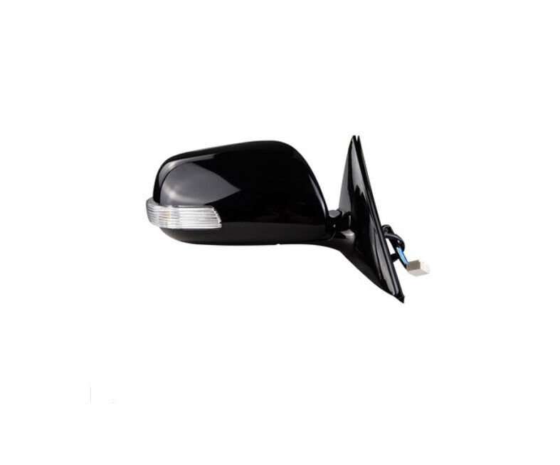 Side View Mirror Assembly 9 Pins Black Right Side For 2006-2011 Toyota Camry