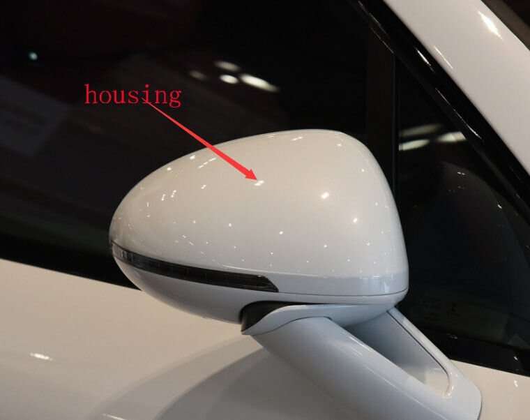 Side View Mirror Housing Markdown New White Right For 15-23 Porsche Macan 95B