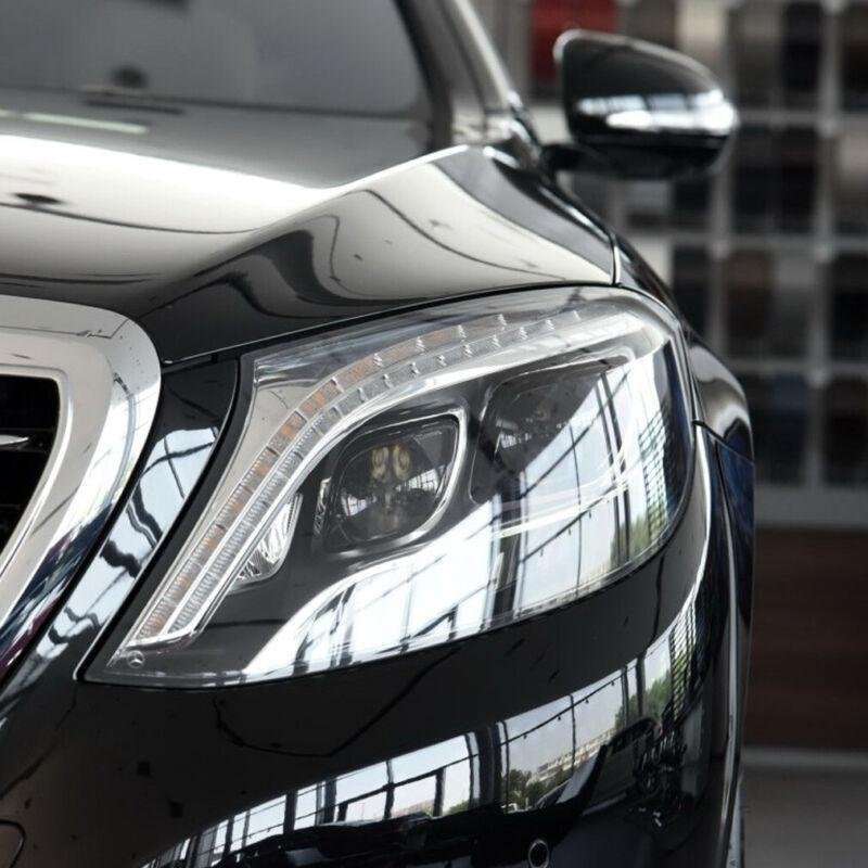 For Benz W222 S-Class 2014 2015 2016 2017 Headlamp Lens Cover Left Side