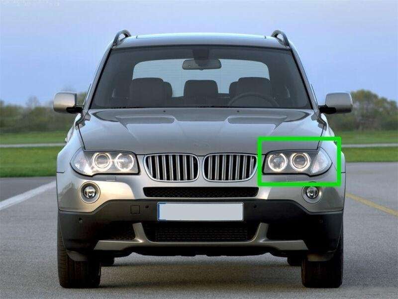 Fit For BMW X3 E83 2006 2007 2008 2009 2010 Headlight Clear Lens Left Cover