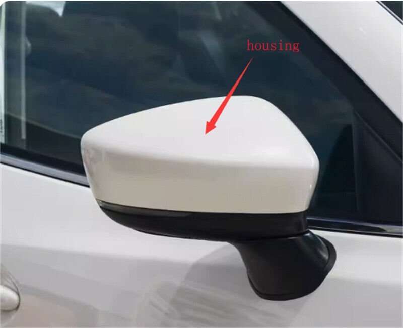 For 2017-2019 Mazda Axela Side View Mirror Housing White Right Factory Direct