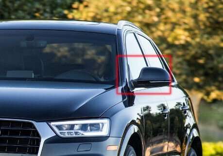For 13-16 Audi Q3 84B Side View Mirror Assembly 10 Pins High Quality Left Black