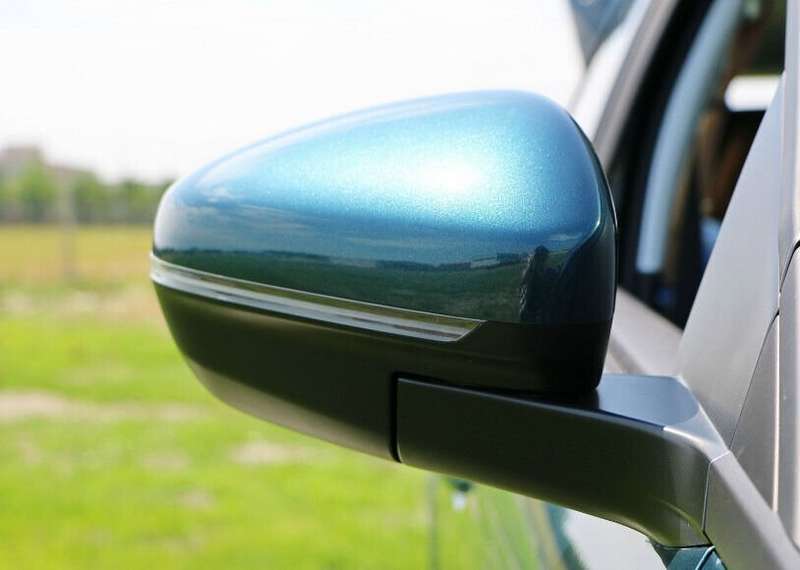 For 17-21 Peugeot 5008 Side View Mirror Assembly 11 Pins Hot Sale Right Blue