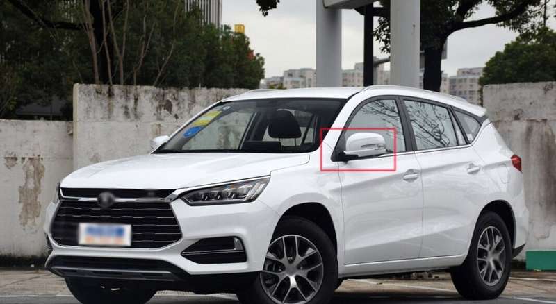 For 15-21 BYD Song Side View Mirror Assembly High Quality 9 Pins Part Left White