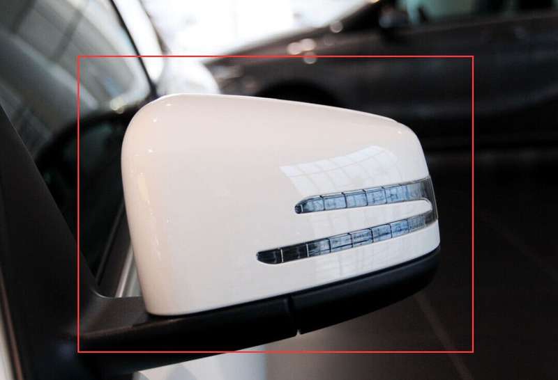 For 2007-2013 Mercedes-Benz C Class W204 Side View Mirror Assembly Left White