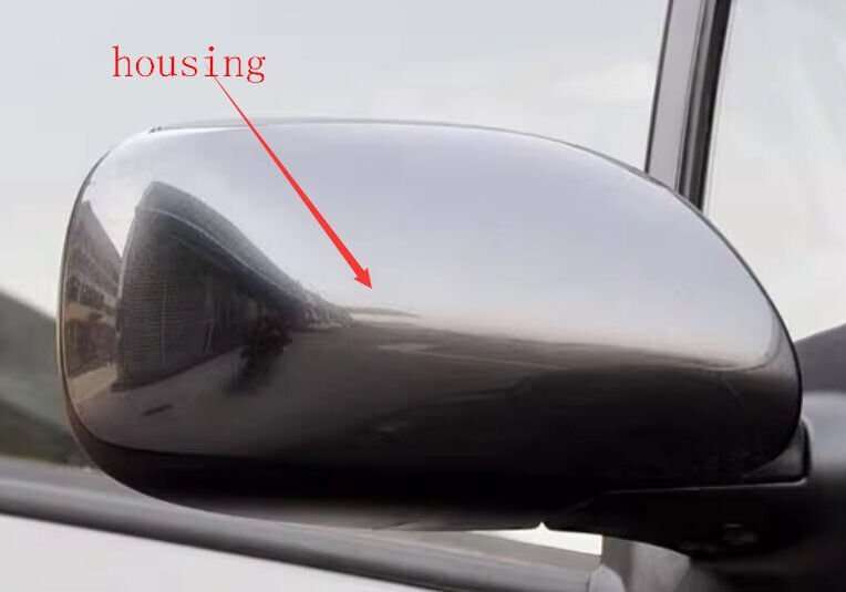 Side View Mirror Housing Part Gray Right For 2008-2013 Toyota Yaris P9 Hatchback