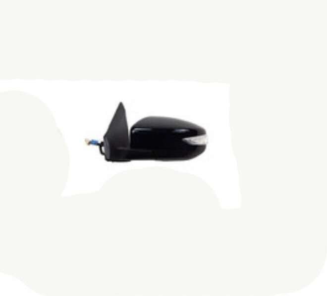 Side View Mirror Assy 5 Pins Black Left For 12-18 Nissan Sentra Sylphy Bluebird