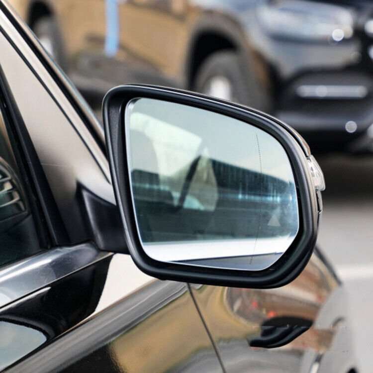 Side View Mirror Glass Heated Blind Spot Right For Mercedes-Benz GLE W167 W464
