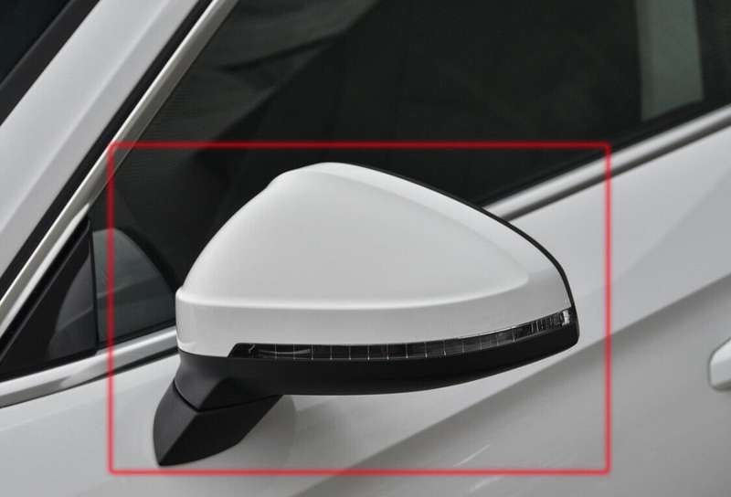 For 2017-2020 Audi A5 F5A Side View Mirror Assembly 8 Pins Brand New Left White