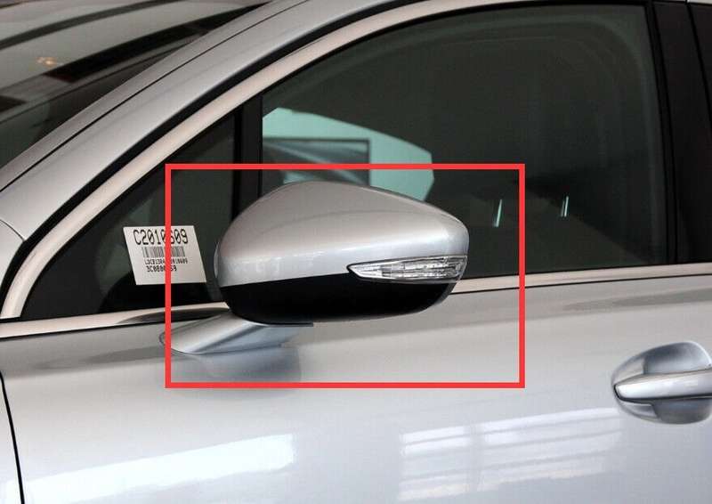 For 11-15 Peugeot 508 Side View Mirror Assembly 10 Pins Hot Sale Left Silver