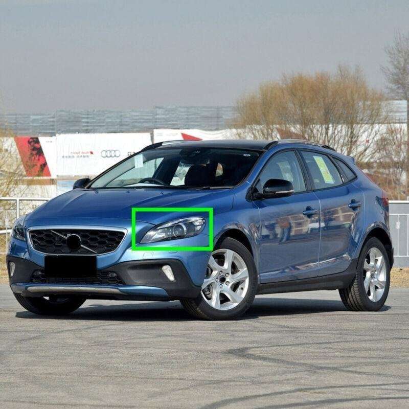 Fit For VOLVO V40 2013-2016 Clear Headlight Cover Lens Replacement Left Shell