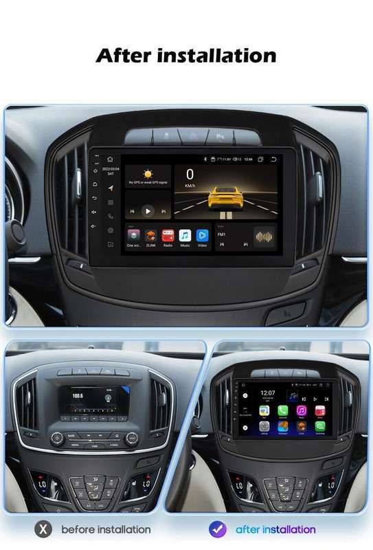 Carplay 4G 4+32G Android Car Stereo Sat Navi GPS For Vauxhall Insignia 2013-2017