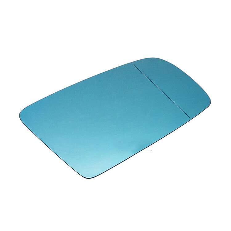 Blue Side View Mirror Glass Heating Right For 2003-2007 BMW 5 Series E60 E61