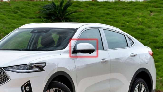 For 19-21 Haval F7X Side View Mirror Assembly Turn Signal 13 Pins Left White