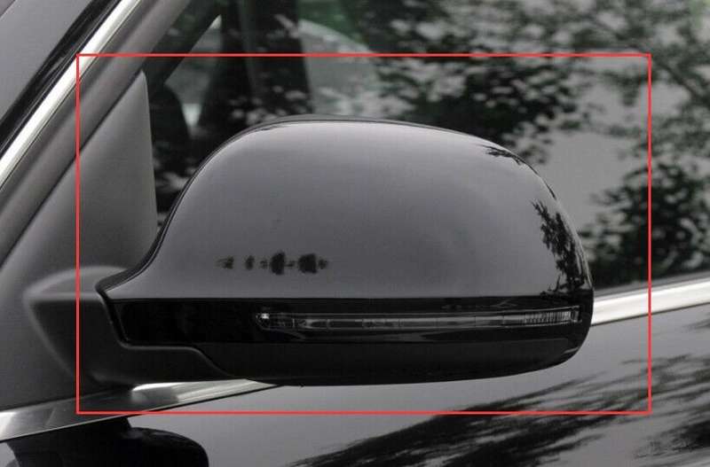 For 13-16 Audi Q3 84B Side View Mirror Assembly 8 Pins High Quality Left Black