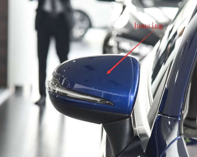 Side View Mirror Housing Markdown Blue Right For 2014-2021 Benz C Class W205