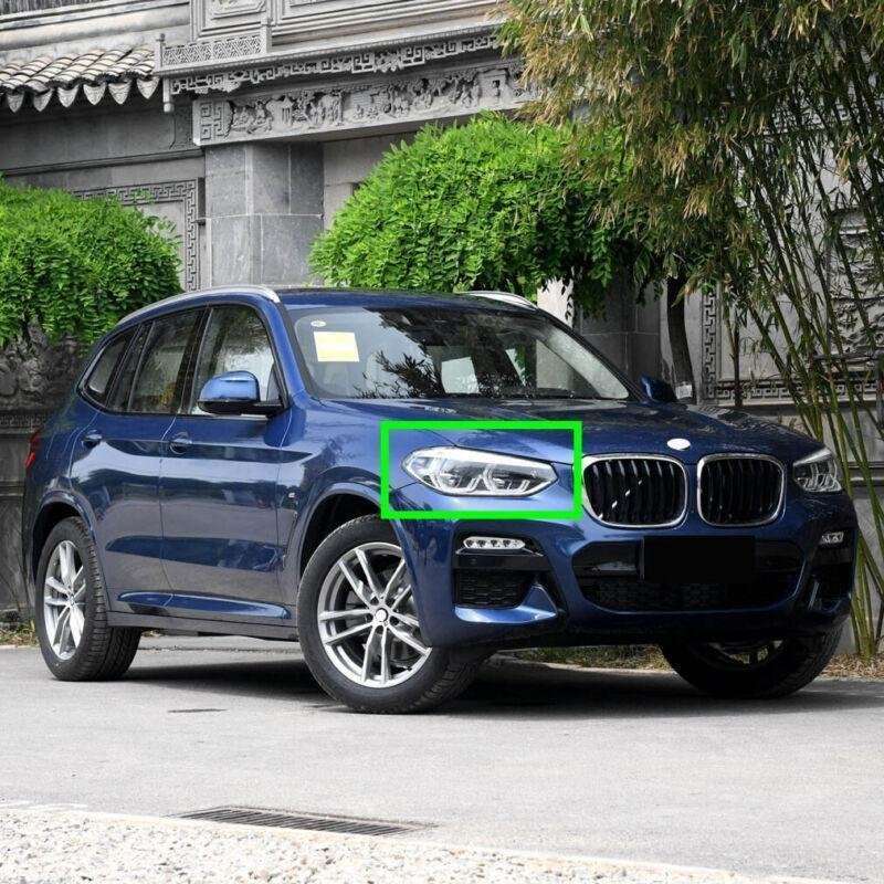 For BMW X3 X4 G01 G02 G08 2018-2019 Headlight Cover Lens Right Side