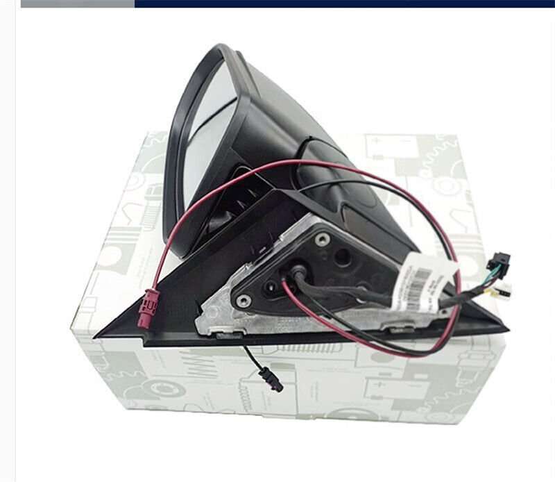 For 16-22 Benz GLC Class X253 Side View Mirror Assembly 9 Pins Black Part Left