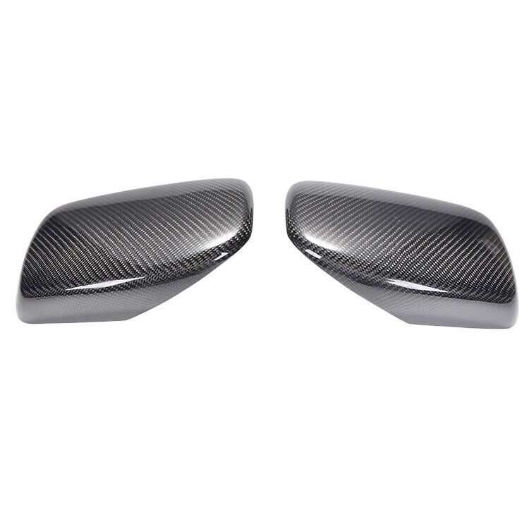 Carbon Fiber Side View Mirror Housing Cap For 05-09 BMW 5 Series E60 Sedan LCI