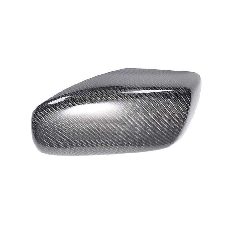 Carbon Fiber Side View Mirror Housing Cap For 05-09 BMW 5 Series E60 Sedan LCI