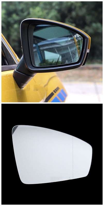 Side View Mirror Glass Heating Right For 2017-2019 Volkswagen Tiguan Tayron