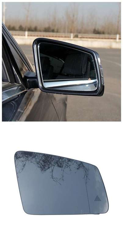 Side View Mirror Glass Heated Blind Spot Right Part For Mercedes-Benz W204 W212