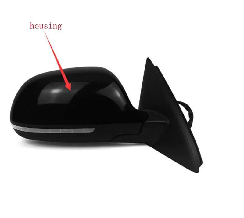 For 13-18 Audi Q3 Side View Mirror Housing Factory Direct Hot Sale Black Right