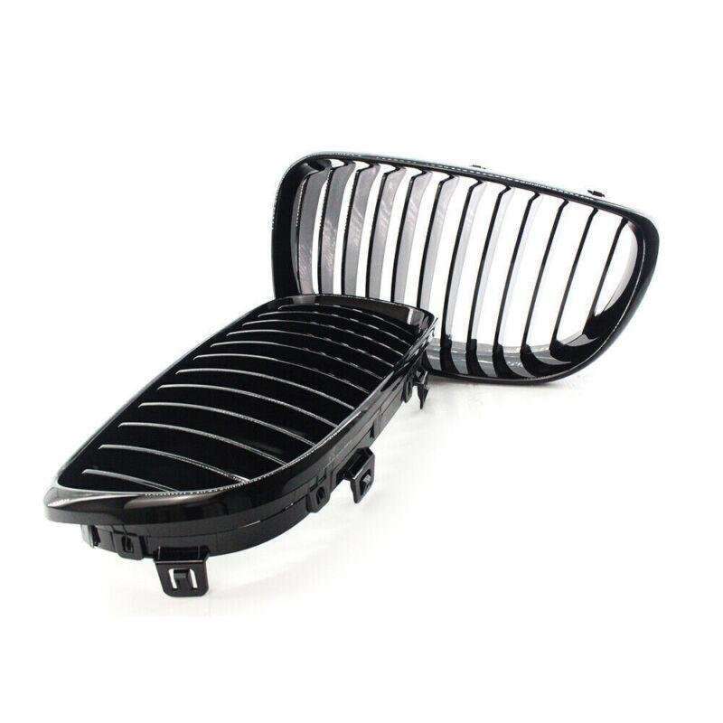 Left&amp;Right for 2008-2011 BMW 1-Series E81 E82 E87 E88 Grille Gloss Black New