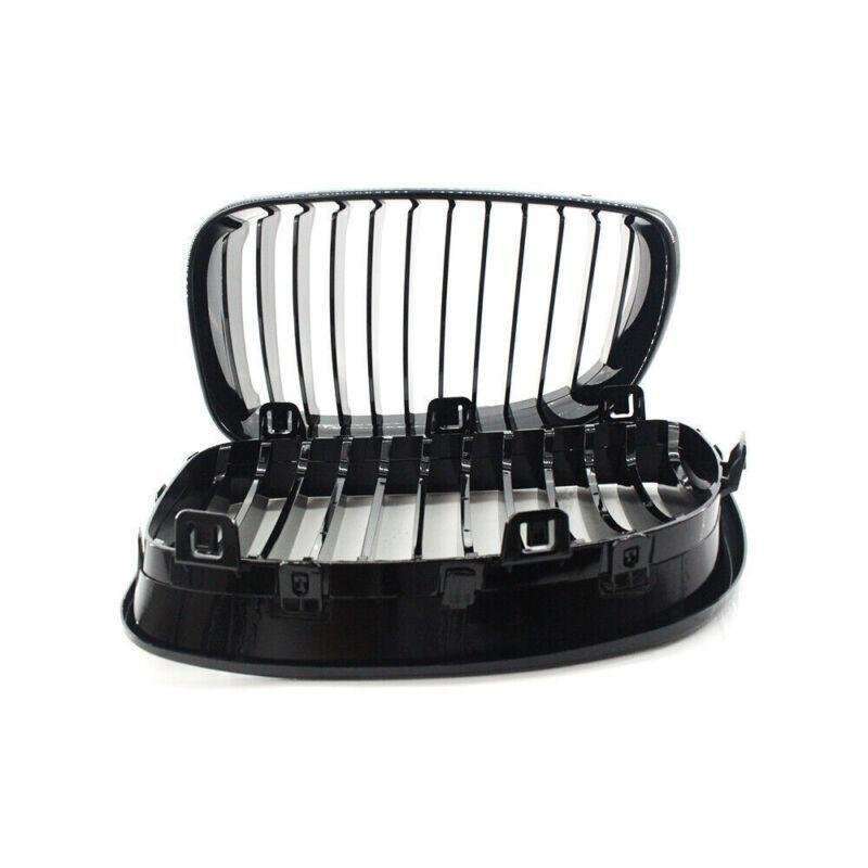 Left&amp;Right for 2008-2011 BMW 1-Series E81 E82 E87 E88 Grille Gloss Black New