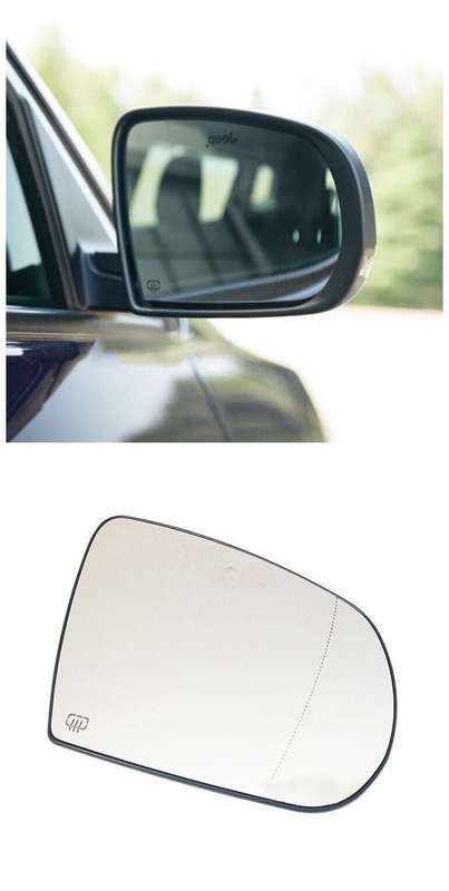 Side View Mirror Glass Heating Replacement Right 1PC For 2017-2021 Jeep Compass