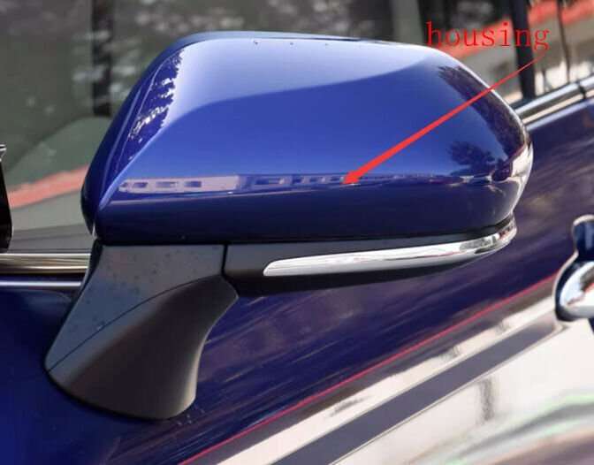 Side View Mirror Housing Ending Sale Blue Left For 18-23 Toyota Camry V7 Sedan